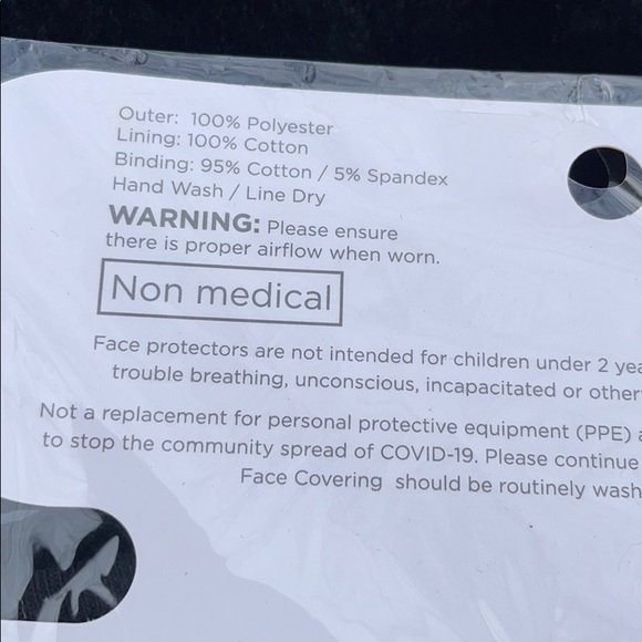 NWT Holiday Style Christmas Face Masks Coffee Cup - Picture 14 of 16